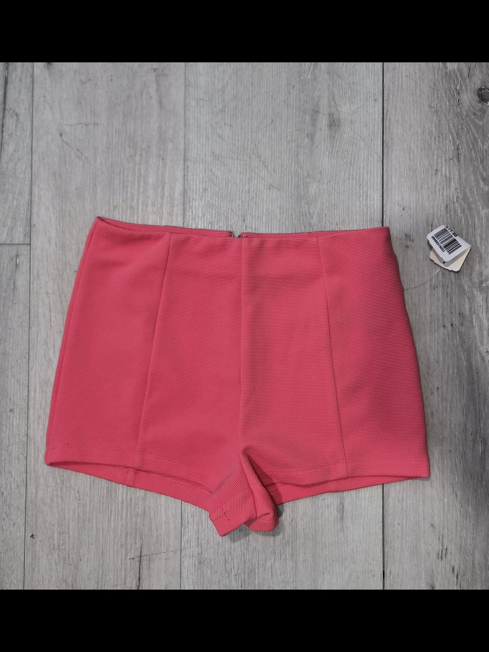 Forever 21 Coral Pink High-Waist Short Shorts Mini High Rise Fashion New Party